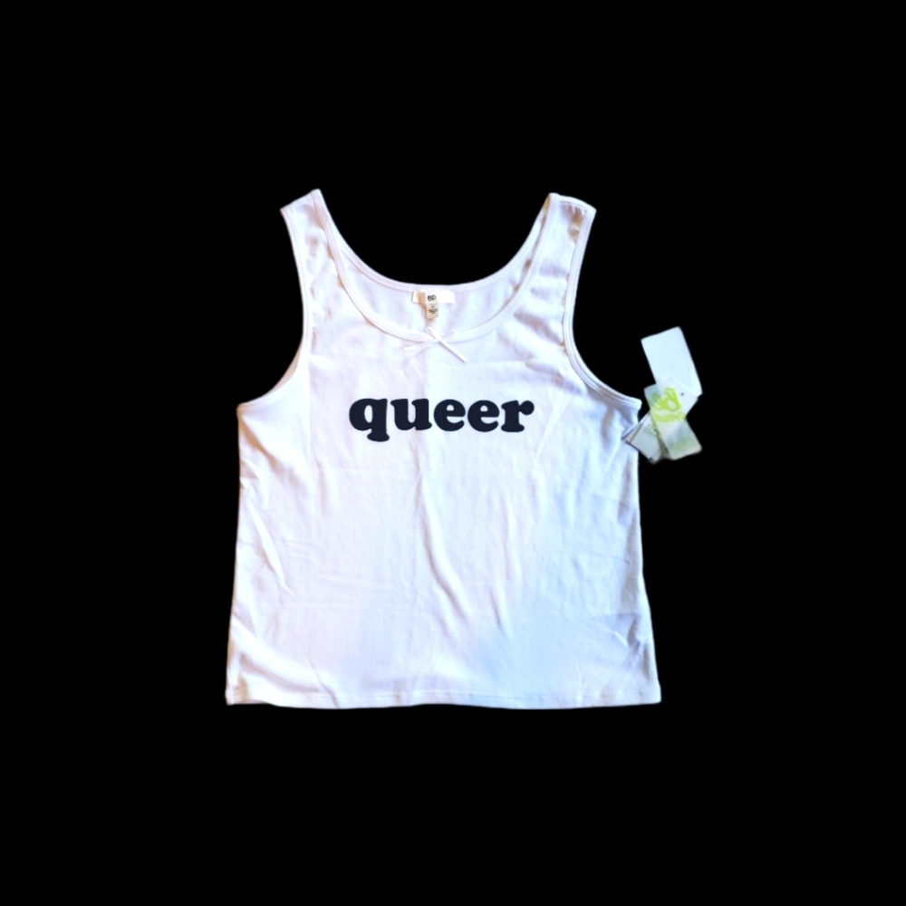 BP Queer Bow Tank, Size XL, NWT - Picture 1 of 1